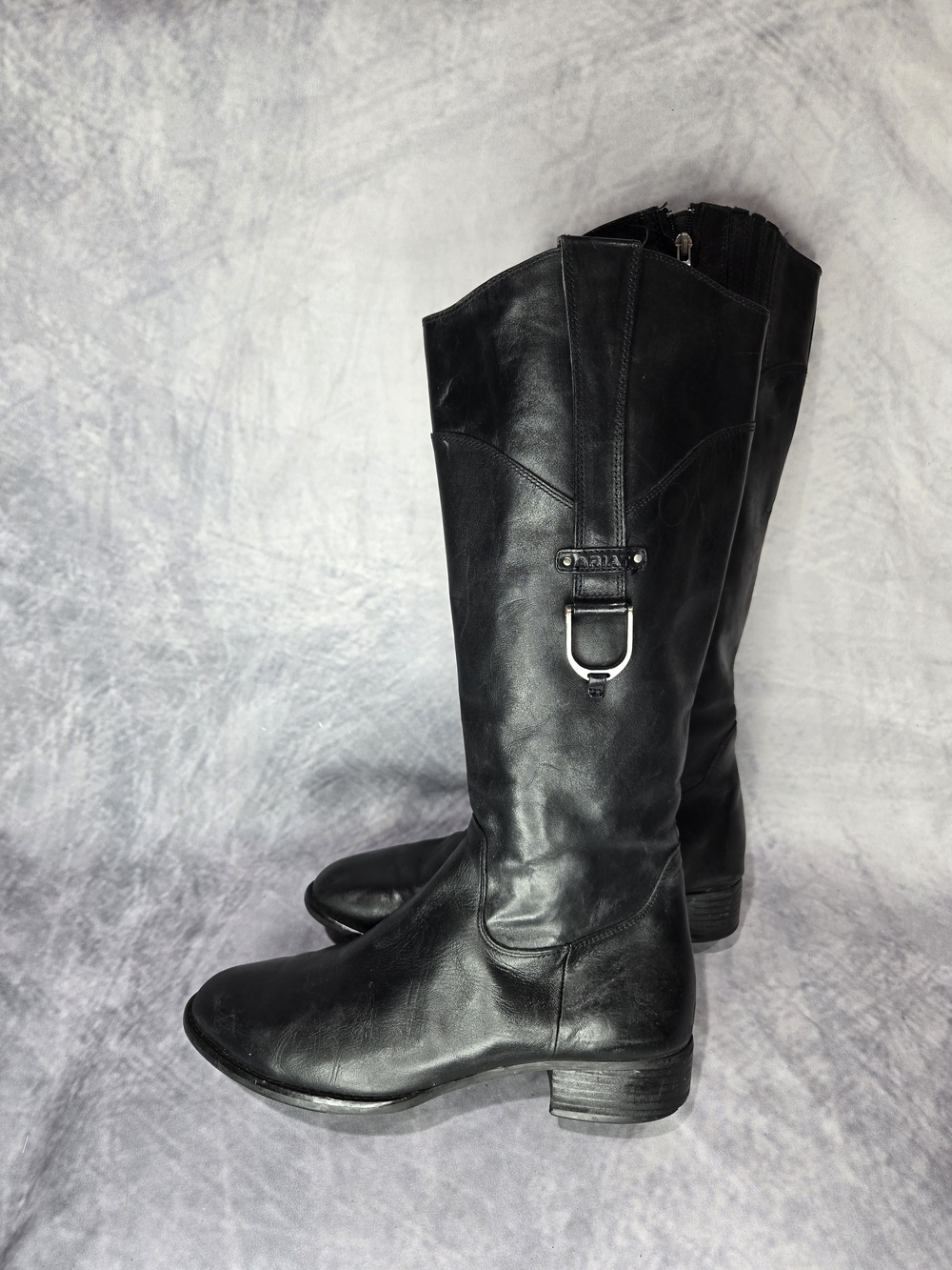 Ariat Women's Tall Black Leather Riding Boots